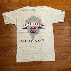 Vintage 1993 MLB Cubs UBS Chicago single stitch T shirt size medium